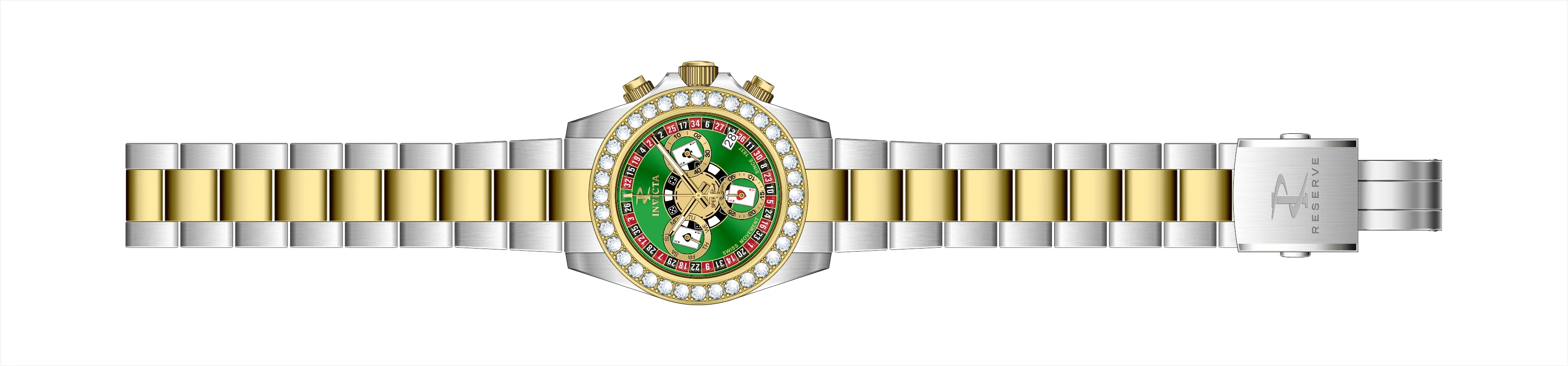 Parts For Invicta Elite Diamond  Men 51108