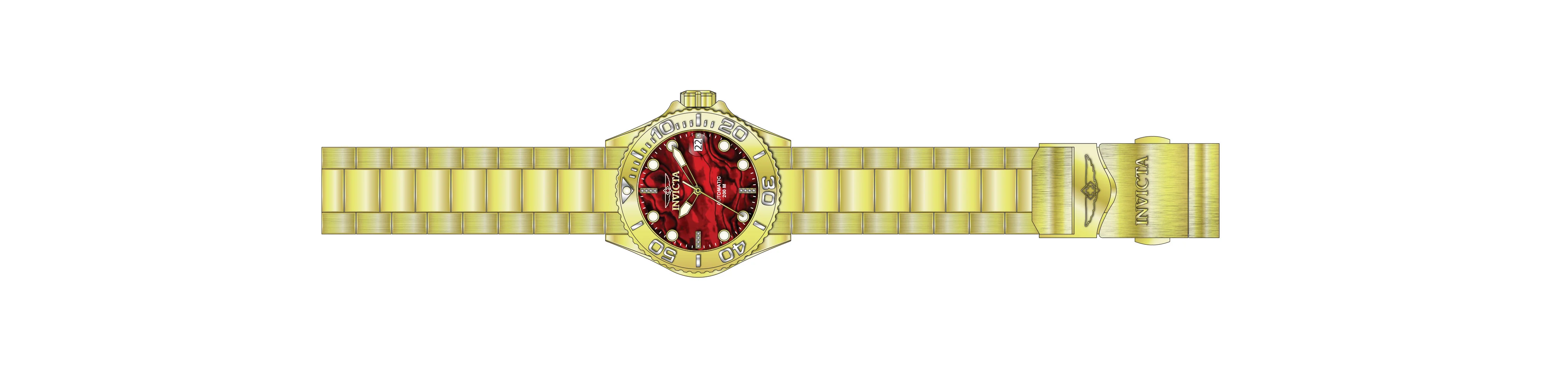 Parts for Invicta Grand Diver Lady 40152