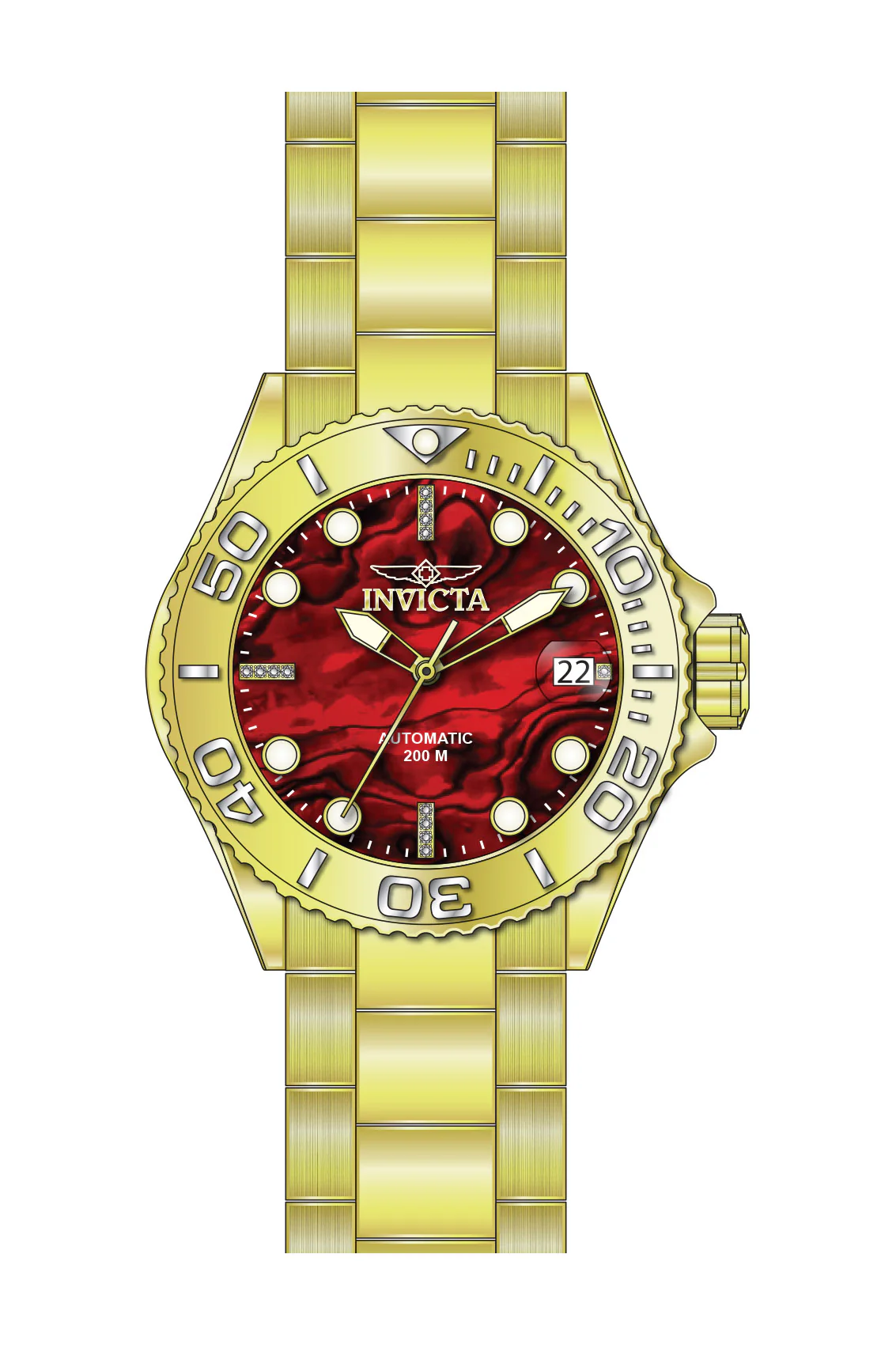 Parts for Invicta Grand Diver Lady 40152 - Image 2