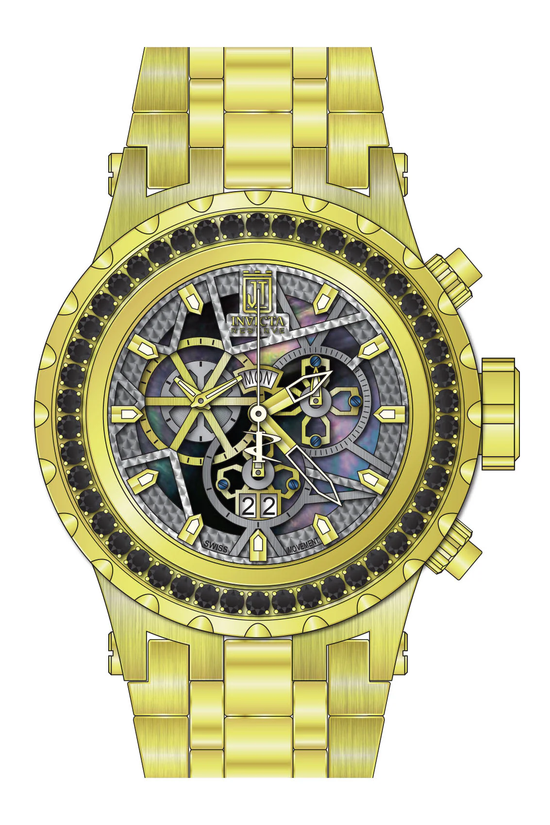 Parts for Invicta JT Men 33990 - Image 2