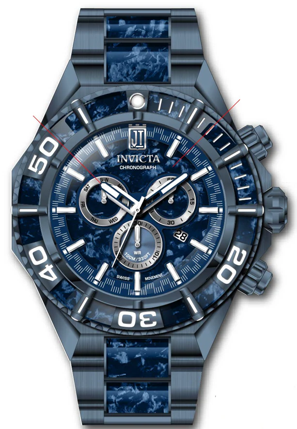 Parts for Invicta JT Men 40212