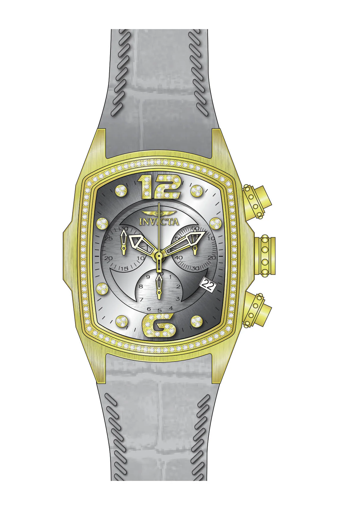 Parts for Invicta Lupah Lady 33346 - Image 2