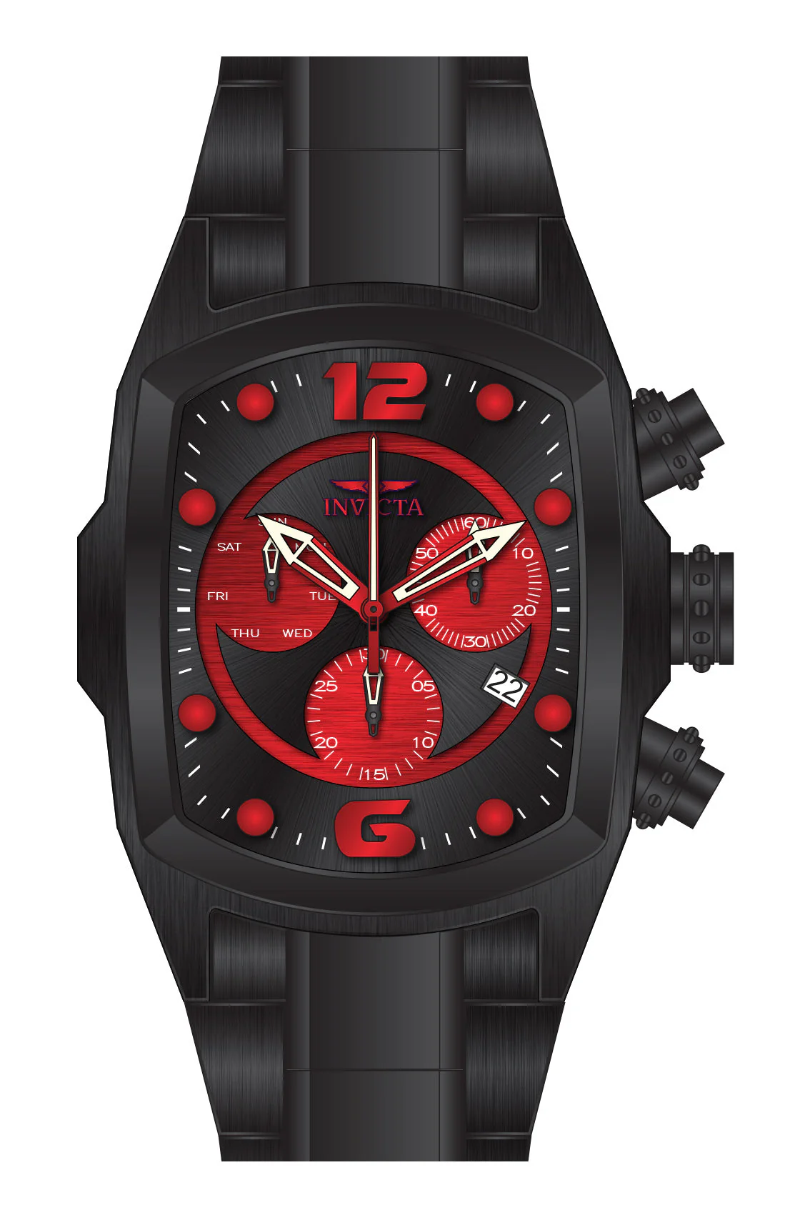 Parts for Invicta Lupah Men Black Label 34267 - Image 2