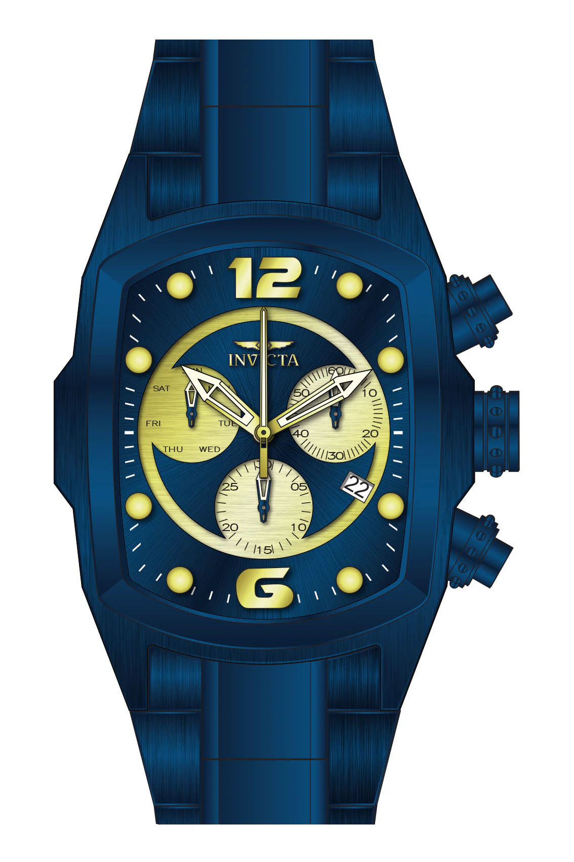 Parts for Invicta Lupah Men Blue Label 34266 - Image 2