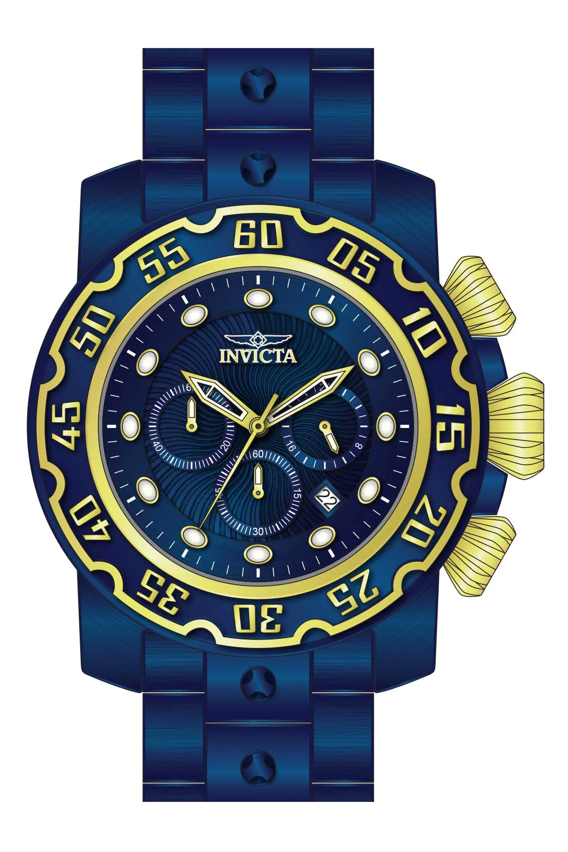 Parts for Invicta Lupah Men Blue Label 35333 - Image 2
