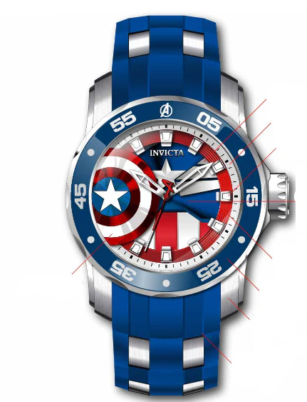 Parts For Invicta Marvel 34743