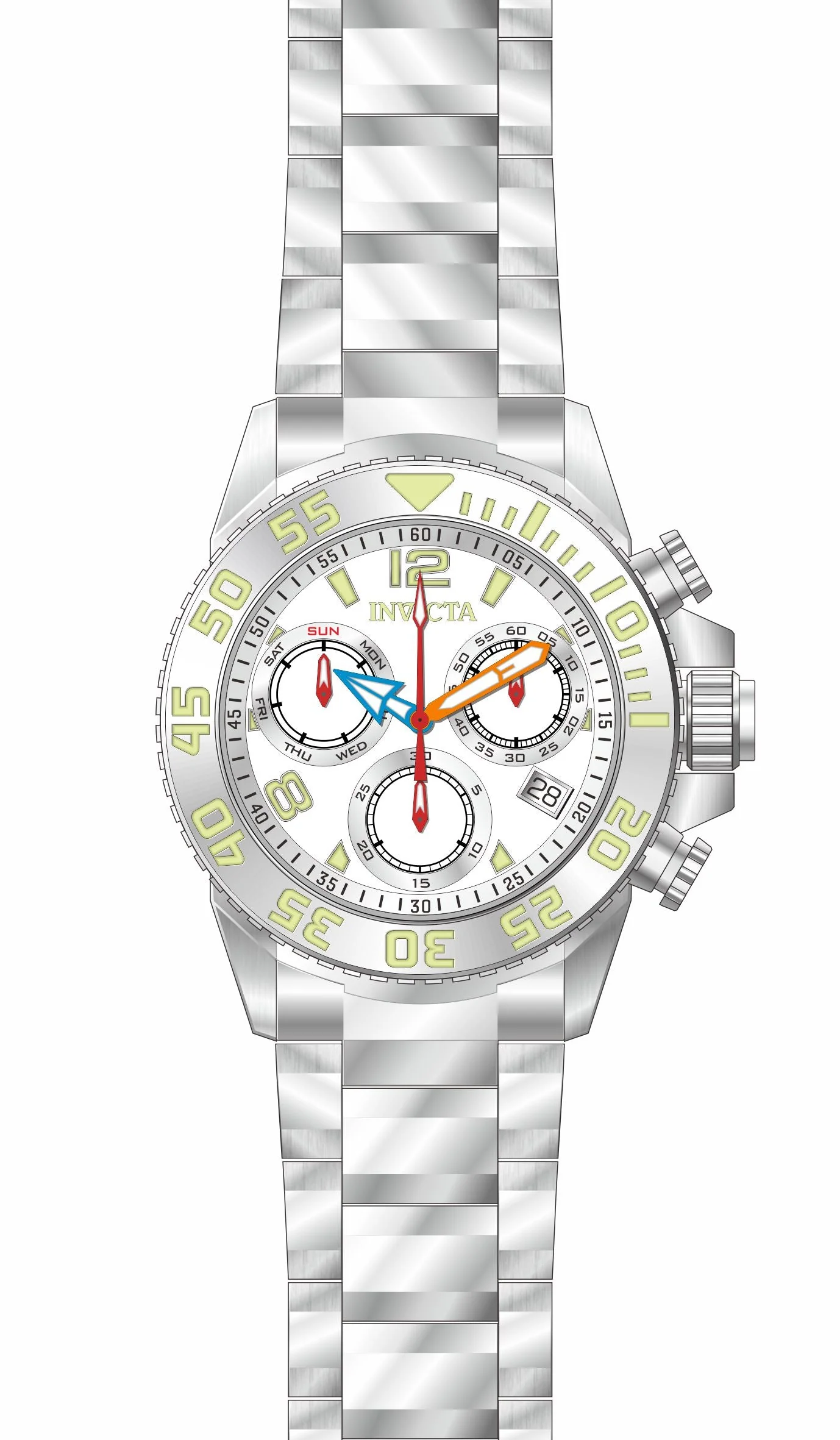 Parts for Invicta Pro Diver Lady 35753 - Image 2