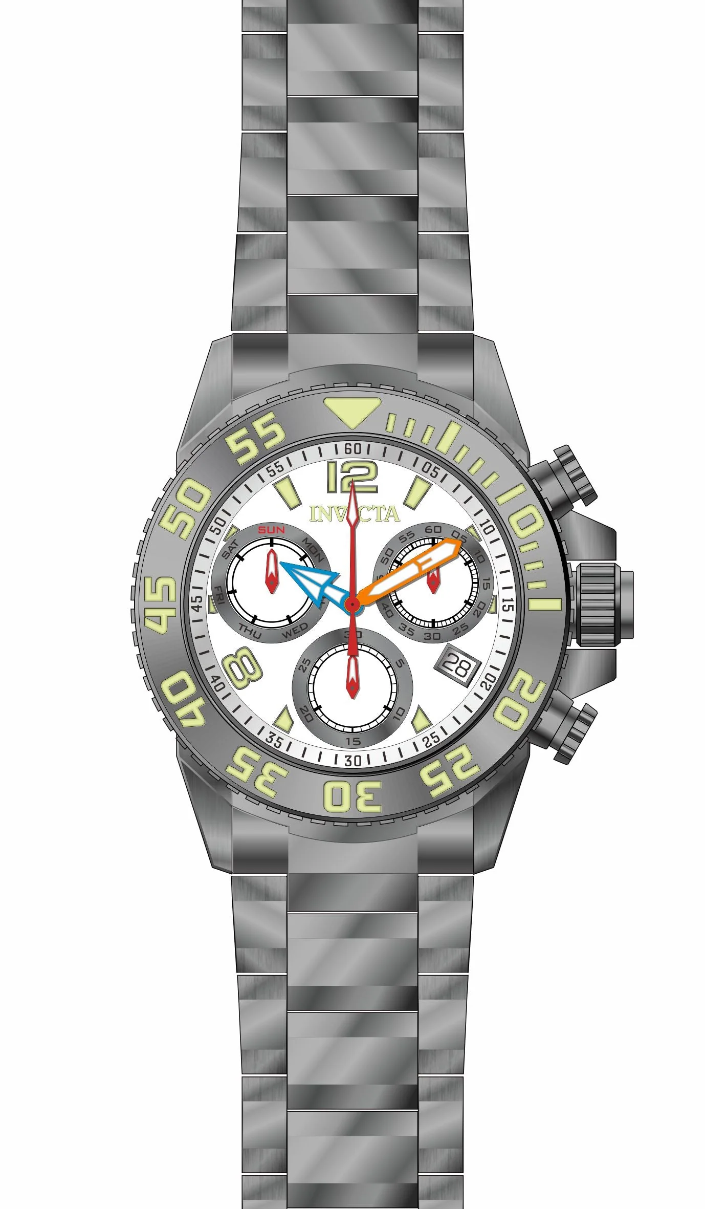 Parts for Invicta Pro Diver Lady 35755 - Image 2