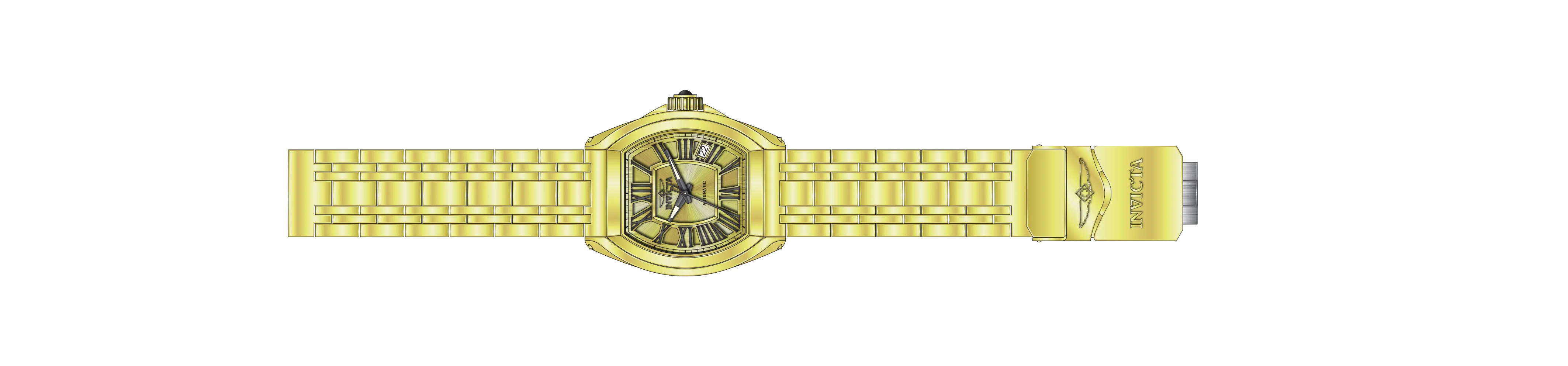Parts For Invicta Pro Diver  Lady 44587