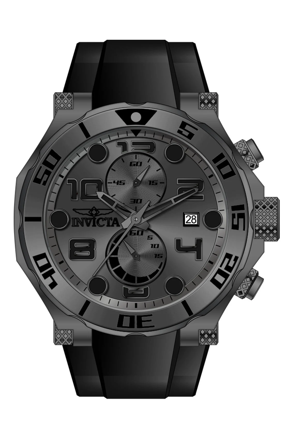 Parts for Invicta Pro Diver LATAM Exclusive Men 40017 - Image 2
