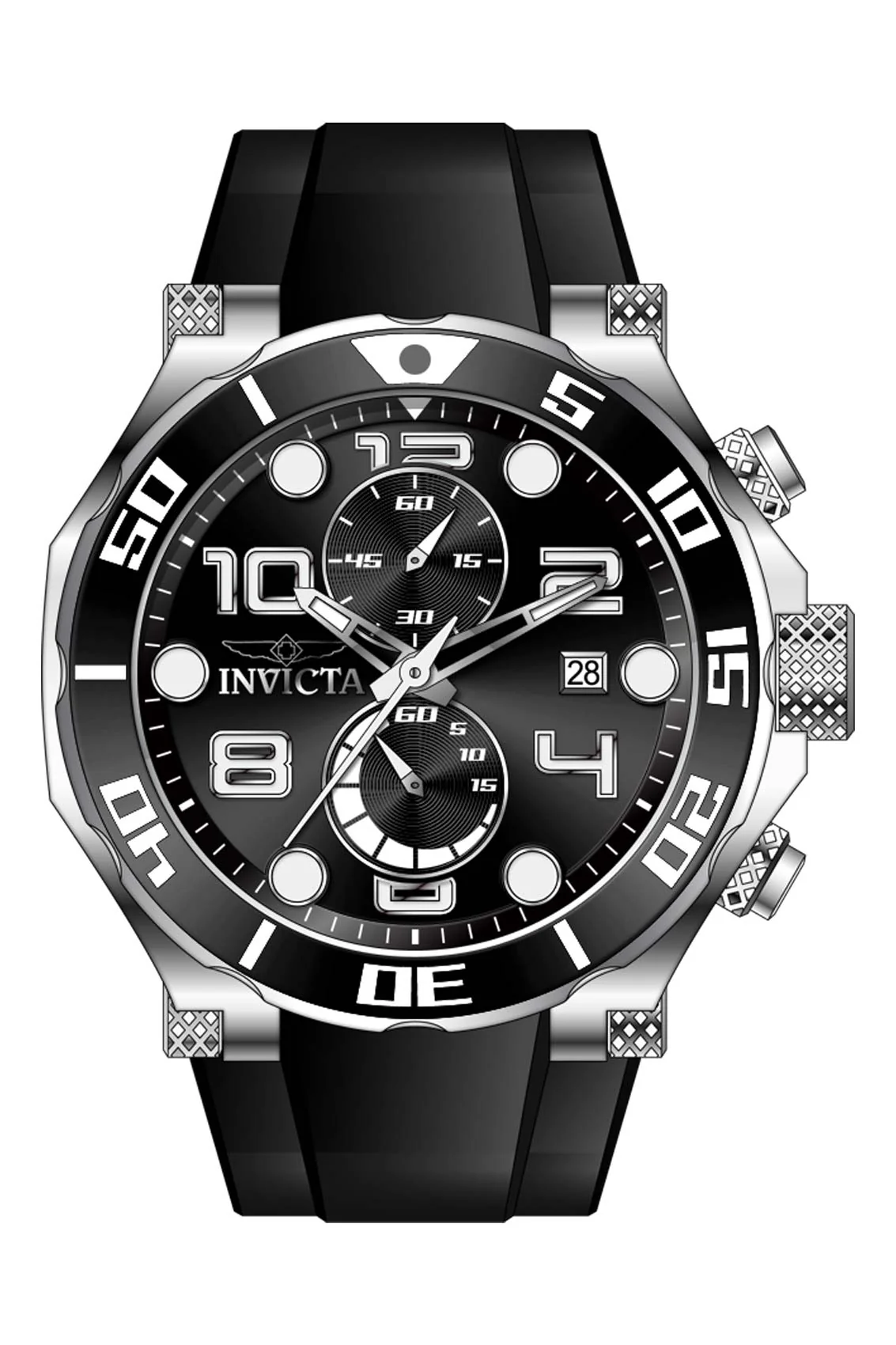 Parts for Invicta Pro Diver LATAM Exclusive Men 40022 - Image 2