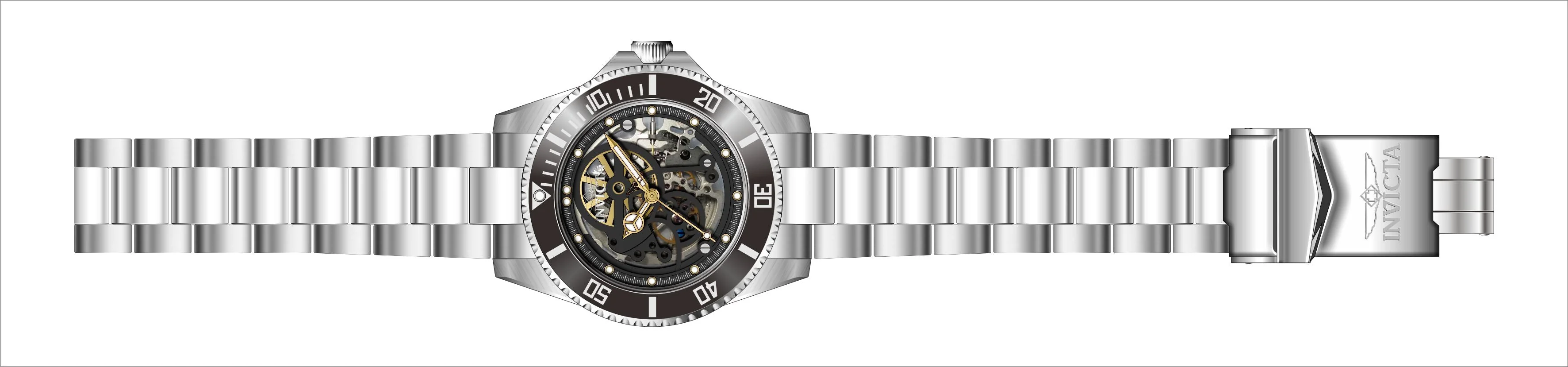 Parts for Invicta Pro Diver Men 33796