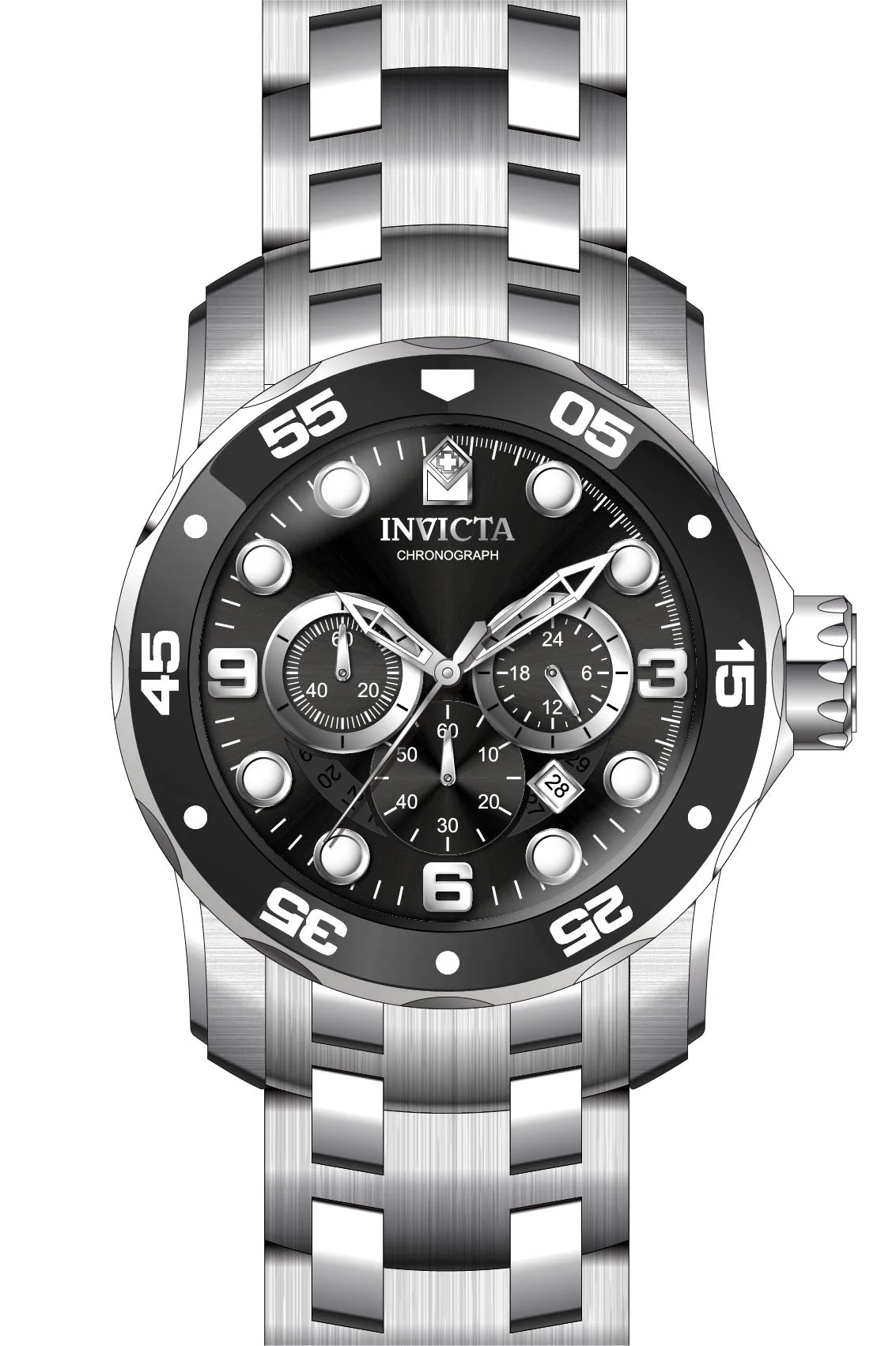 Parts for Invicta Pro Diver Men 34665 - Image 2