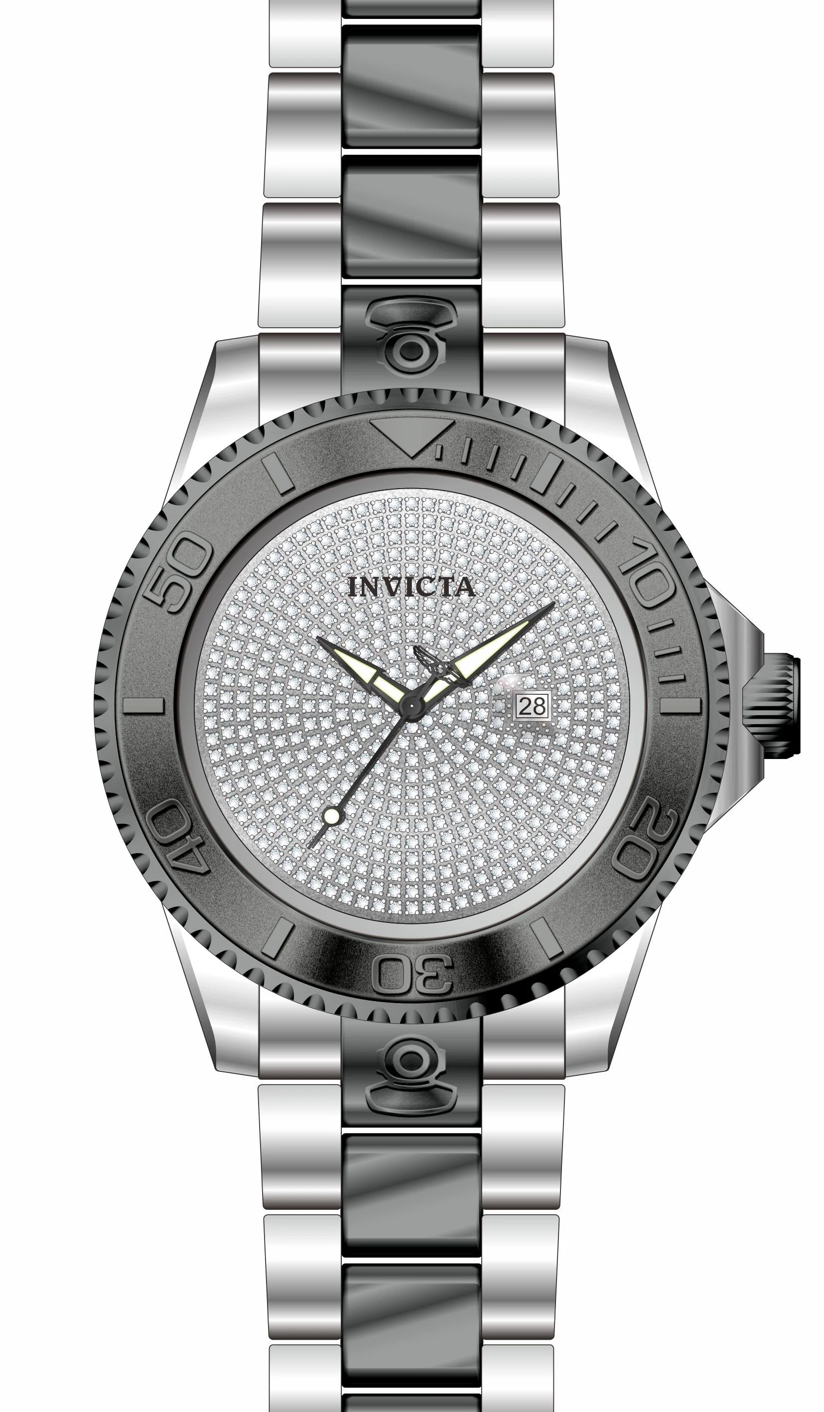 Parts for Invicta Pro Diver Men 34765 - Image 2