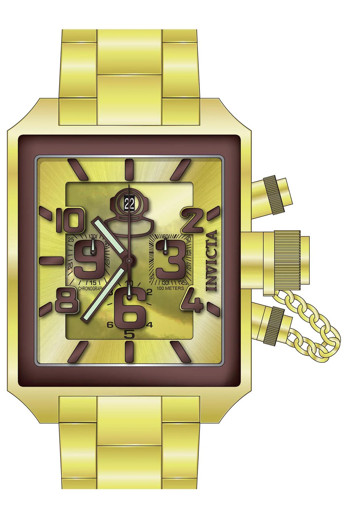 Parts for Invicta Pro Diver Men 35637 - Image 2