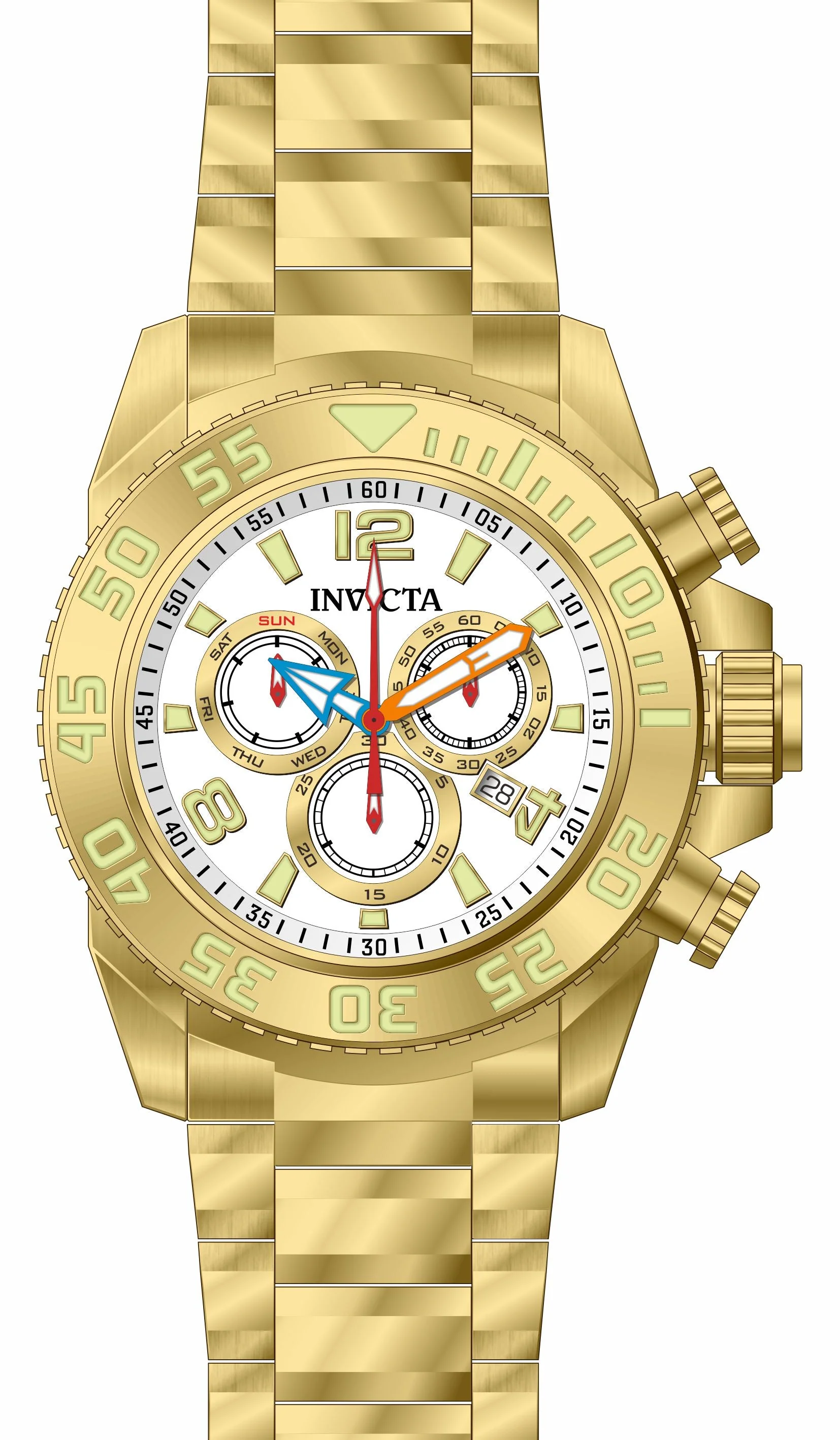 Parts for Invicta Pro Diver Men 35750 - Image 2