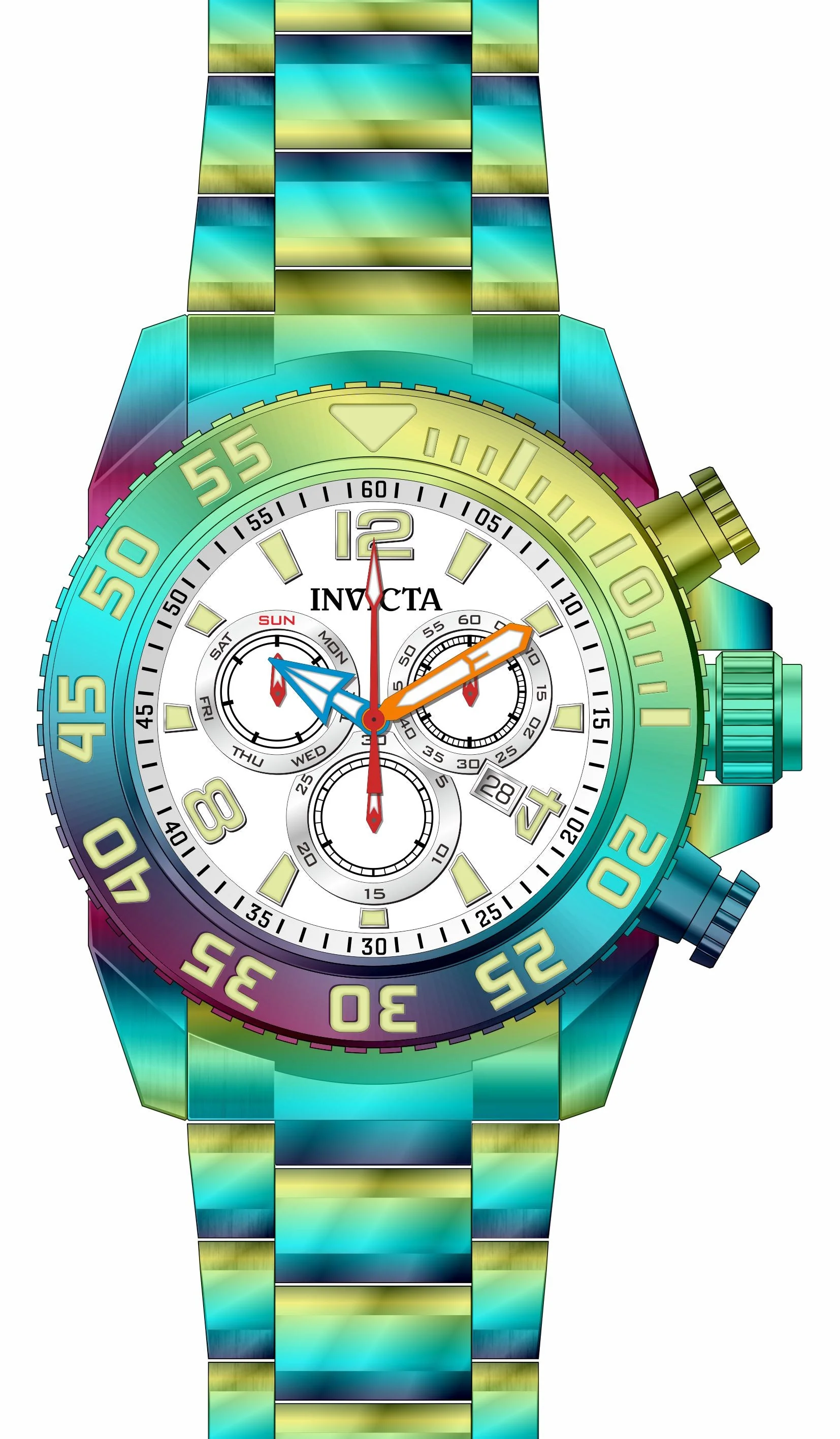 Parts for Invicta Pro Diver Men 35752 - Image 2