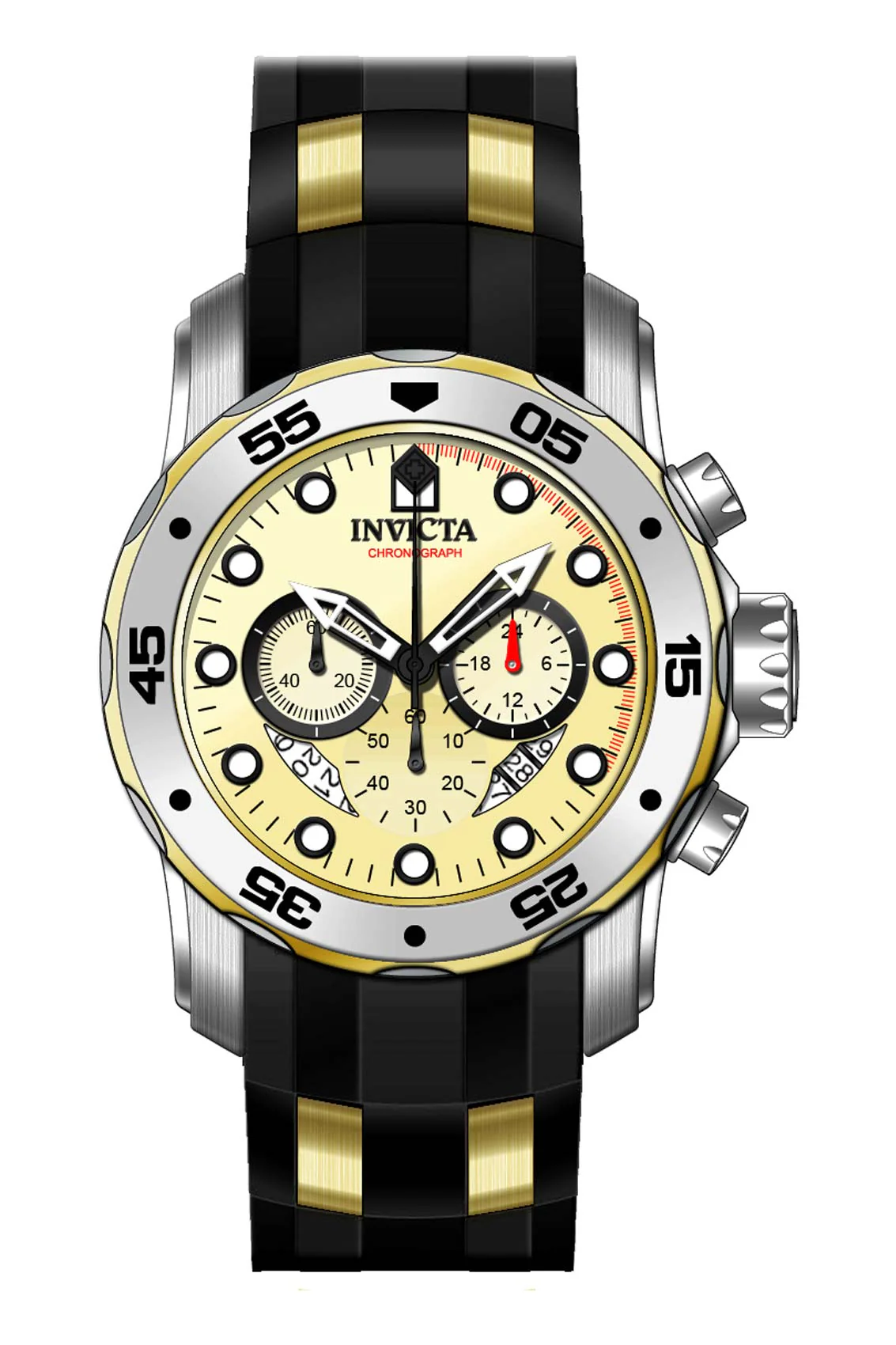 Parts for Invicta Pro Diver Men 40478 - Image 2