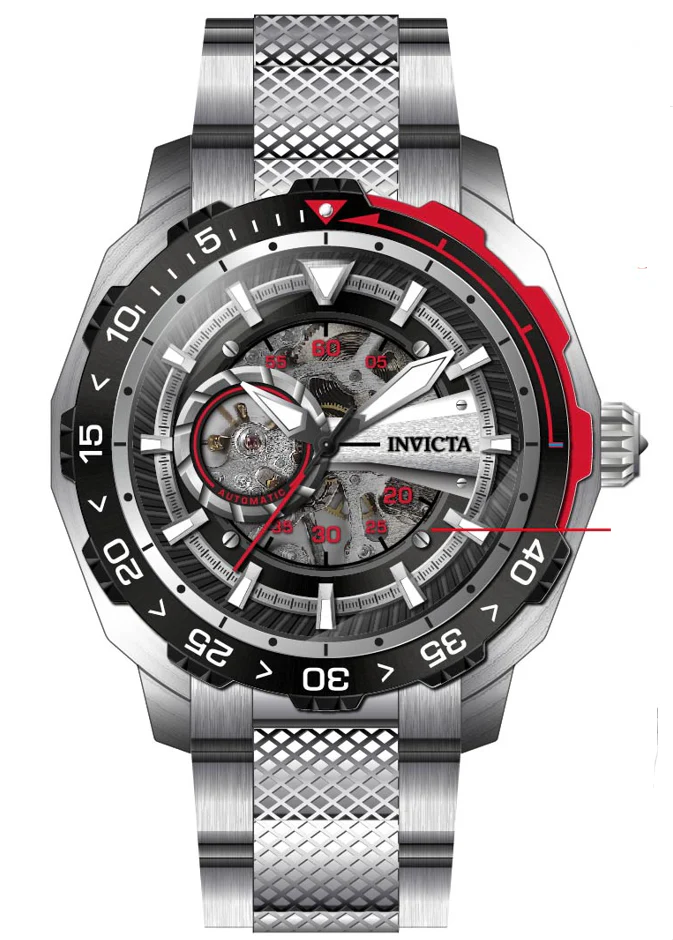 Parts for Invicta Pro Diver Men 40547