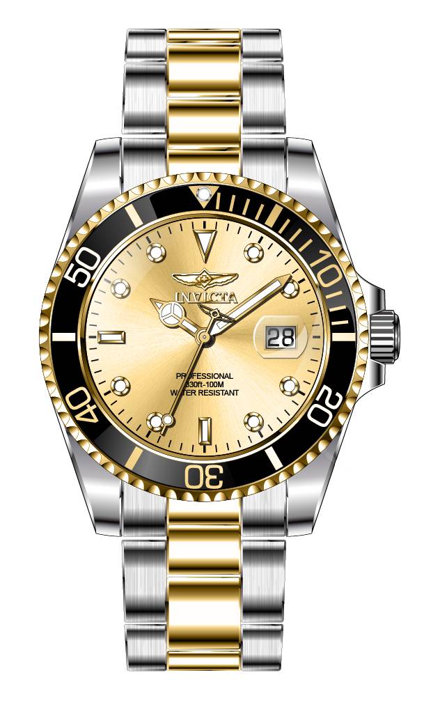 Parts For Invicta Pro Diver Men 46684
