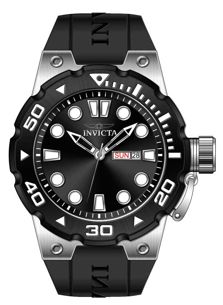 Parts For Invicta Pro Diver Men 47027