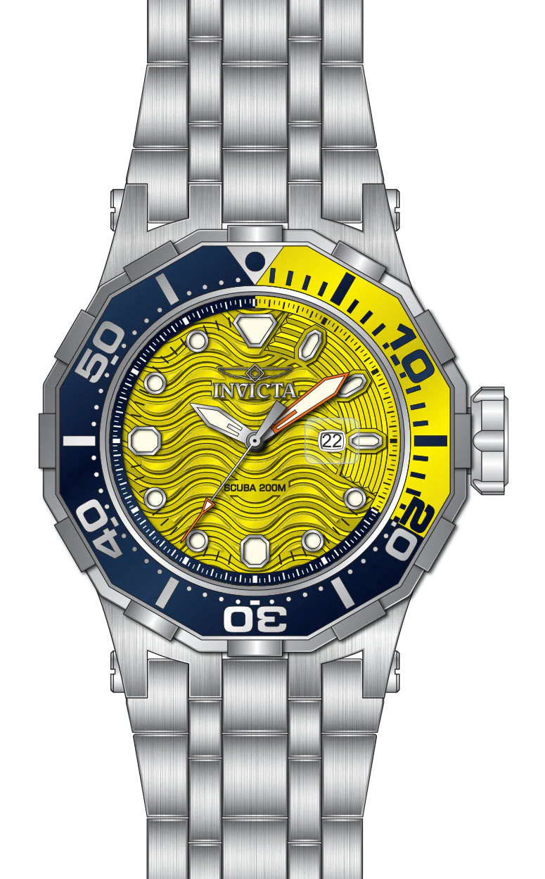 Parts For Invicta Pro Diver Men 47844