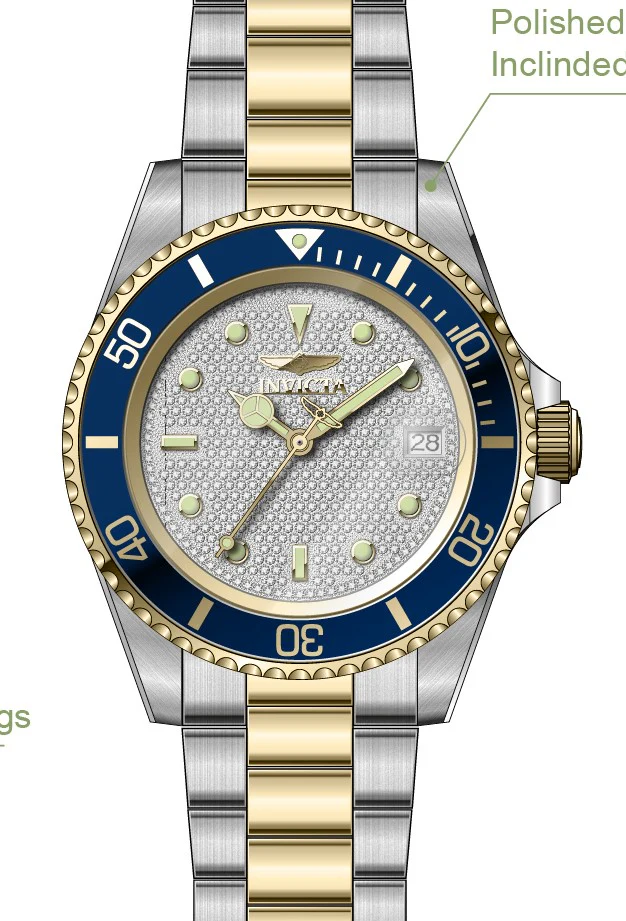Parts For Invicta Pro Diver Men 50279