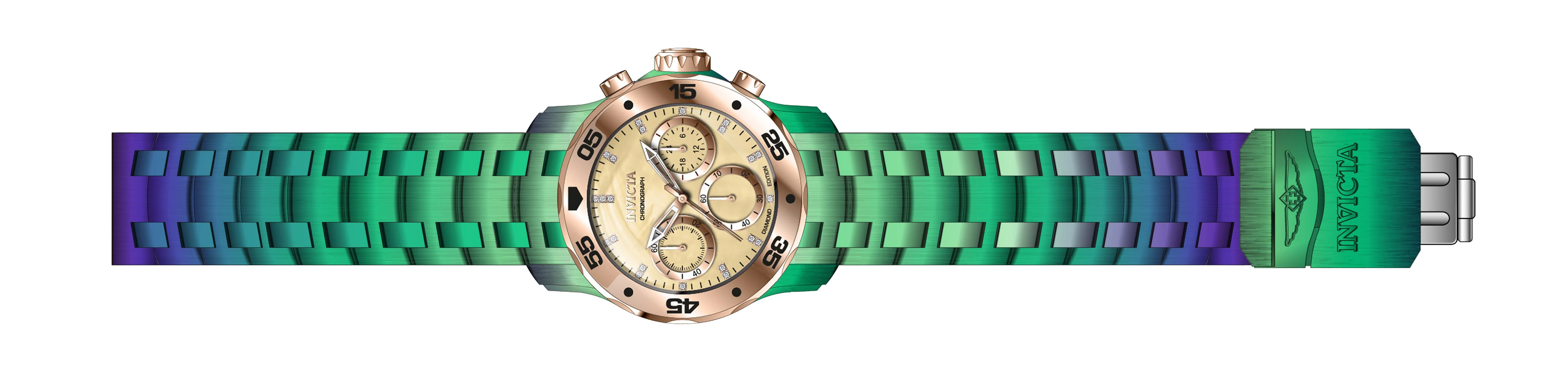 Parts for Invicta Pro Diver SCUBA Lady 42115