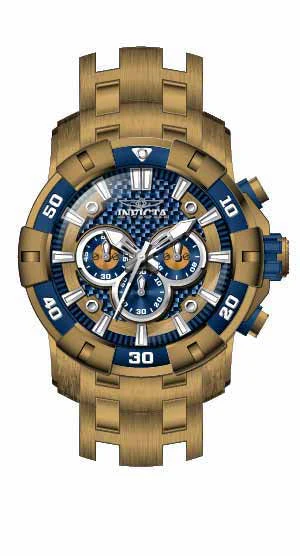 Parts for Invicta Pro Diver SCUBA Men 36045