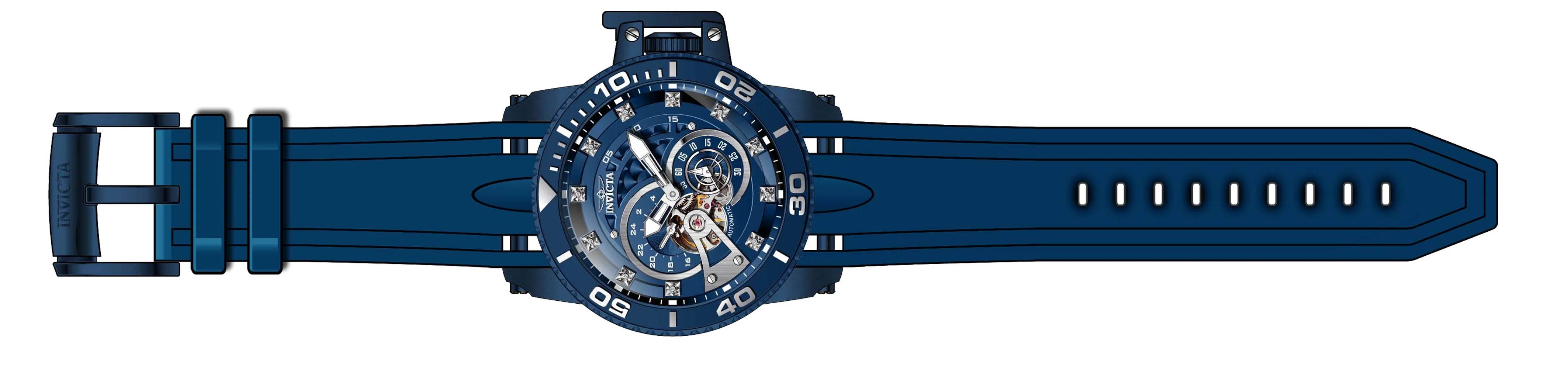 Parts for Invicta Pro Diver SCUBA Men 36115