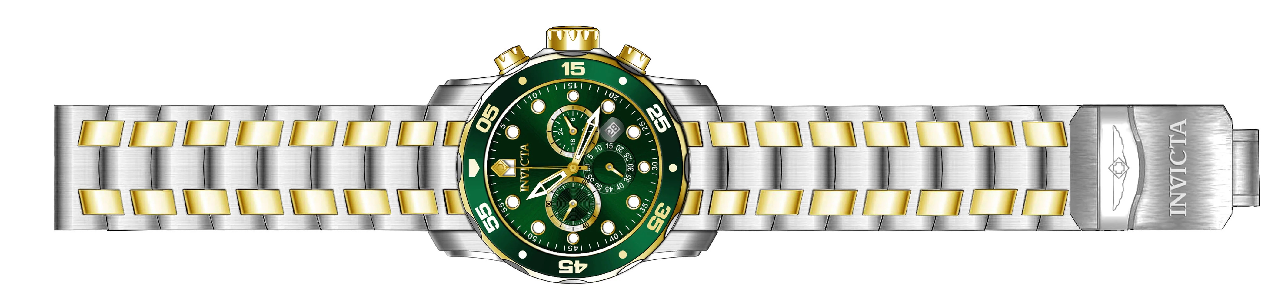 Parts for Invicta Pro Diver SCUBA Men 40191