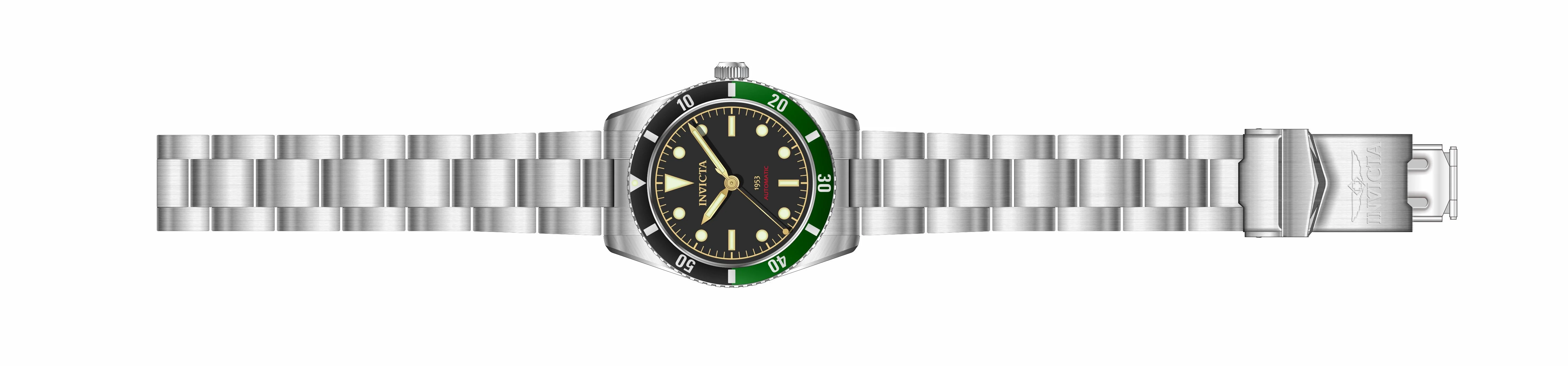 Parts for Invicta Pro Diver Zager Exclusive Men 34335