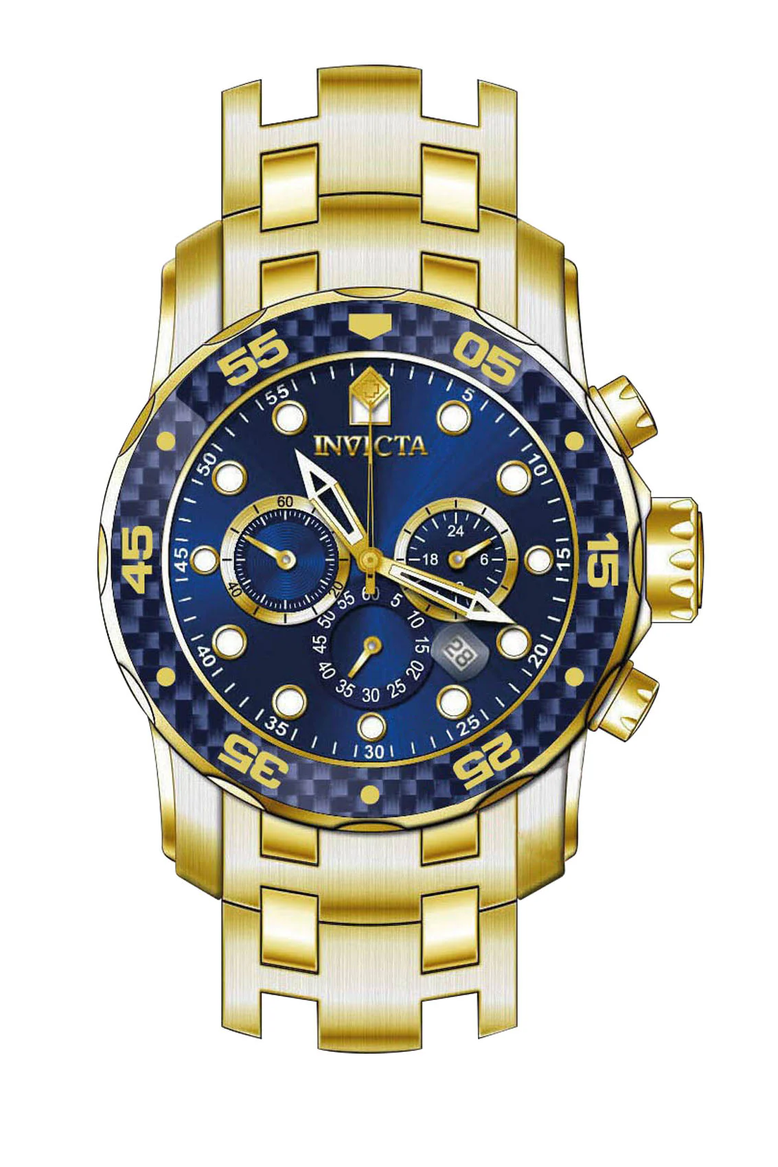 Parts for Invicta Pro Diver Zager Exclusive Men 35397 - Image 2