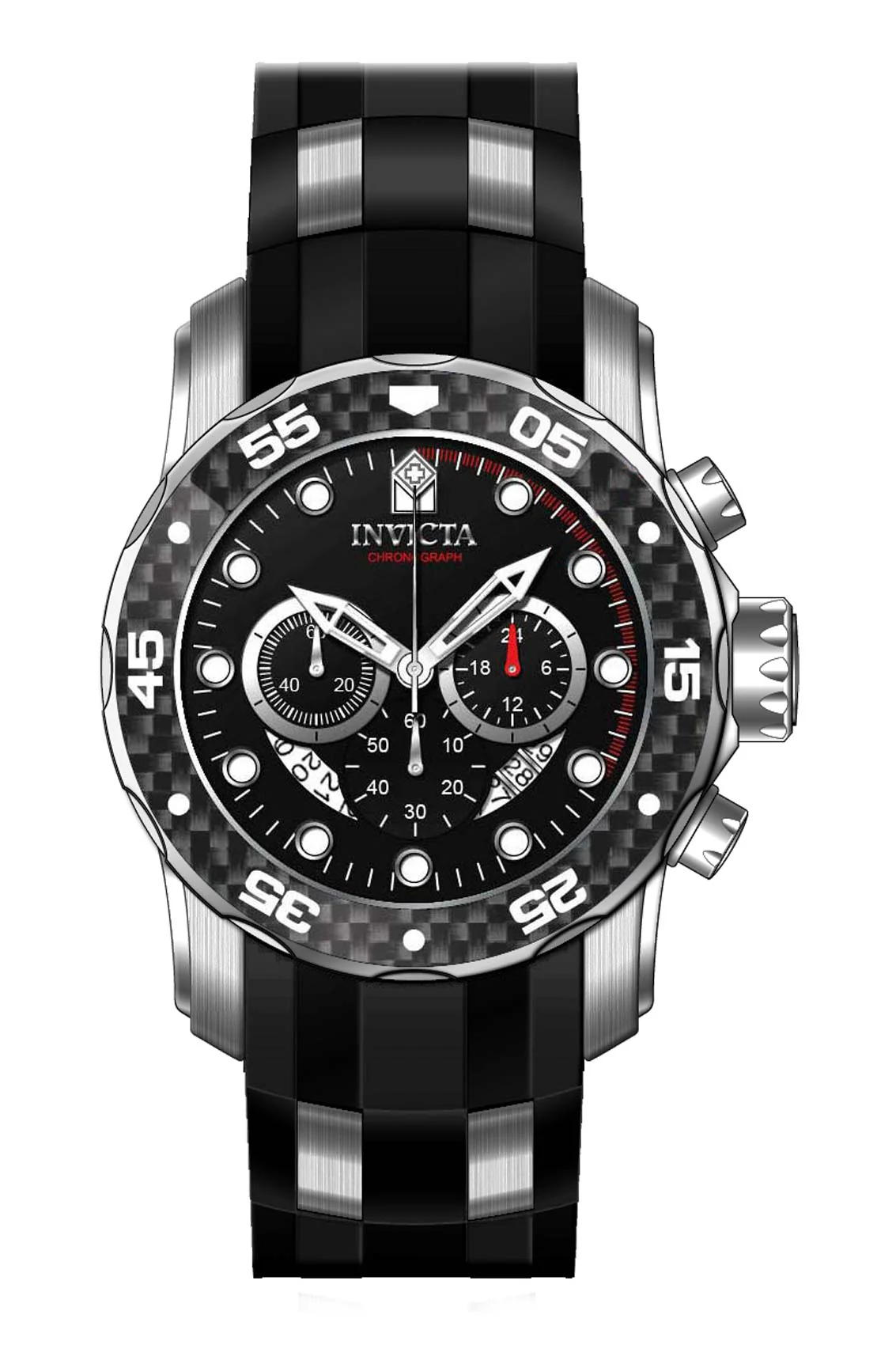 Parts for Invicta Pro Diver Zager Exclusive Men 35414 - Image 2