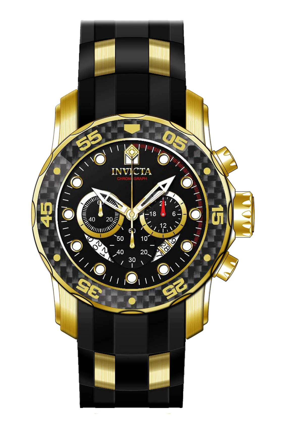 Parts for Invicta Pro Diver Zager Exclusive Men 35415 - Image 2