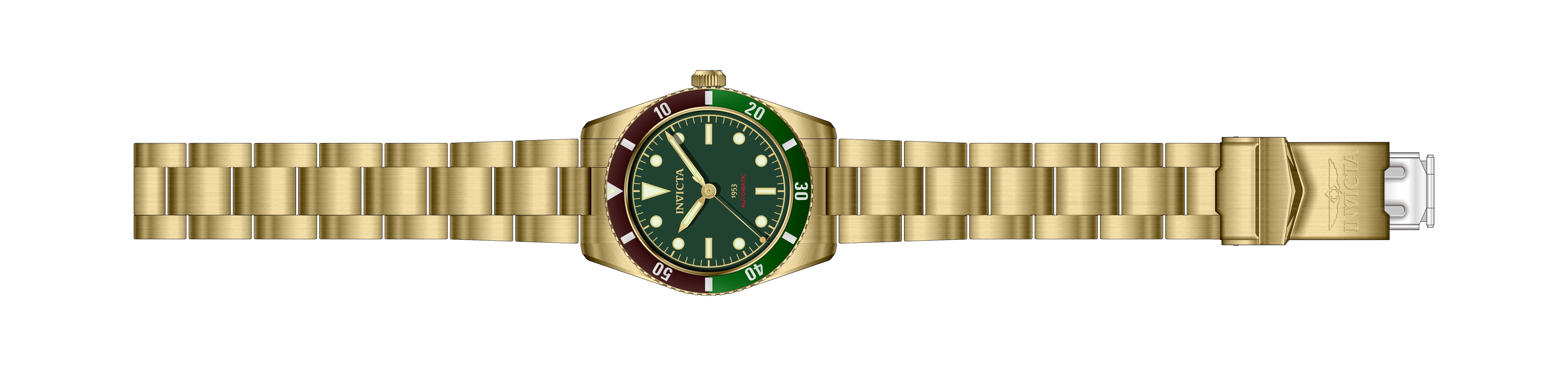 Parts for Invicta Pro Diver Zager Exclusive Men 40489