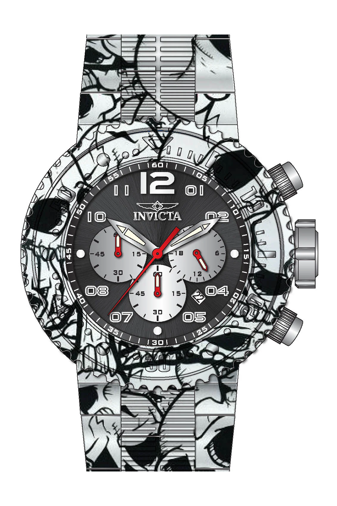 Parts for Invicta Pro Diver Zager Exclusive Men 43232 - Image 2