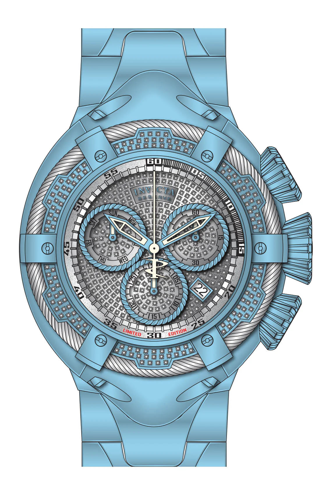 Parts for Invicta Reserve Bolt Men 34286 - Image 2