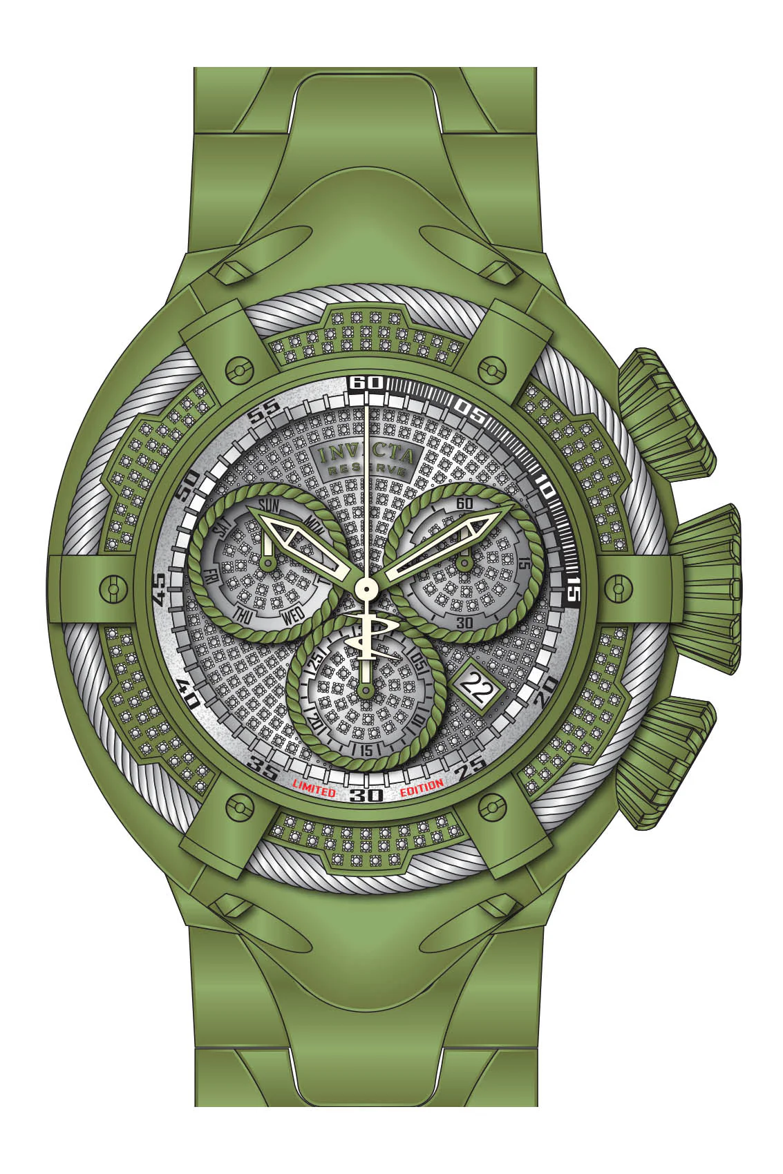 Parts for Invicta Reserve Bolt Men 34287 - Image 2