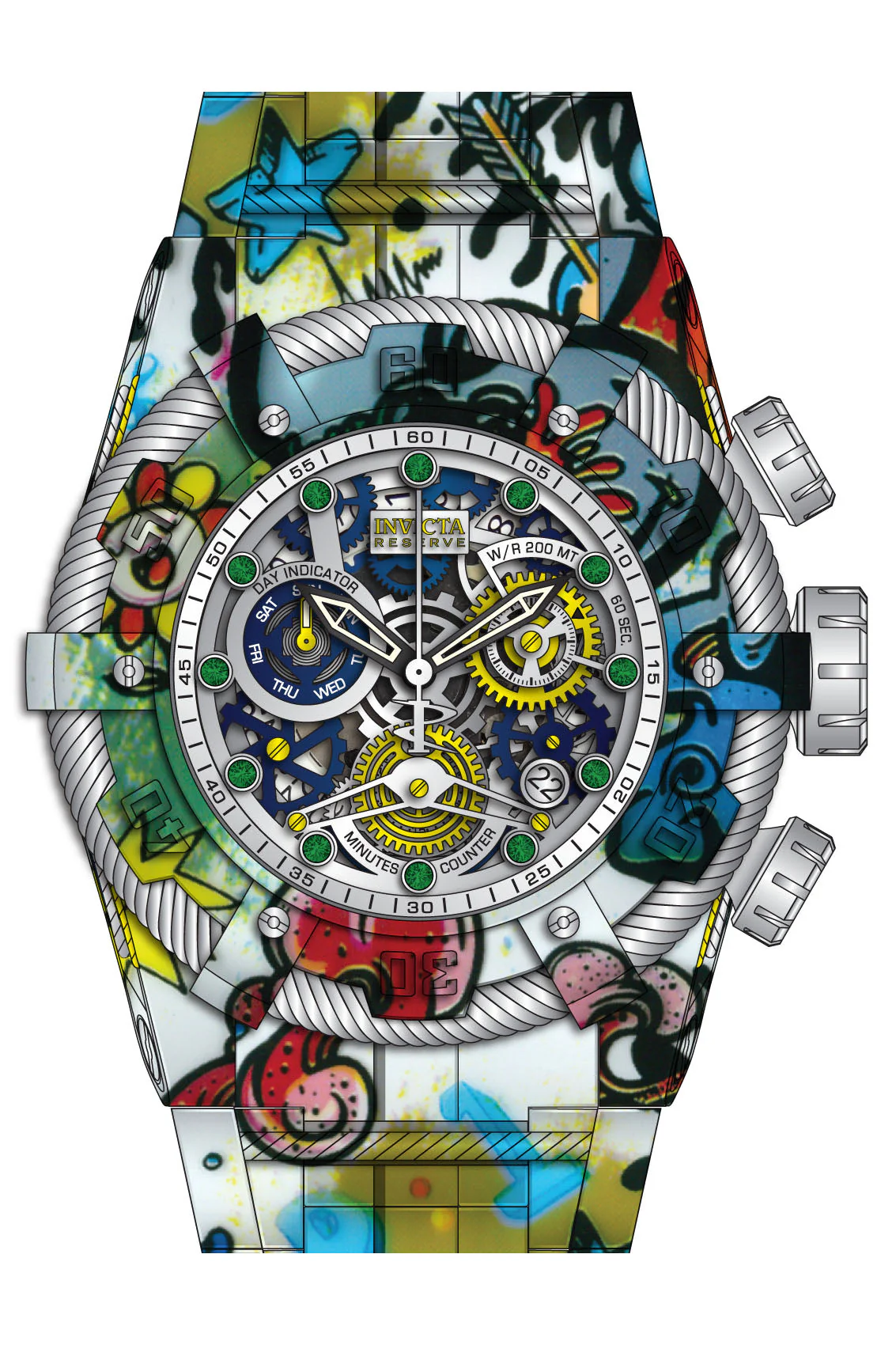 Parts for Invicta Reserve Bolt Zeus Men 34296 - Image 2