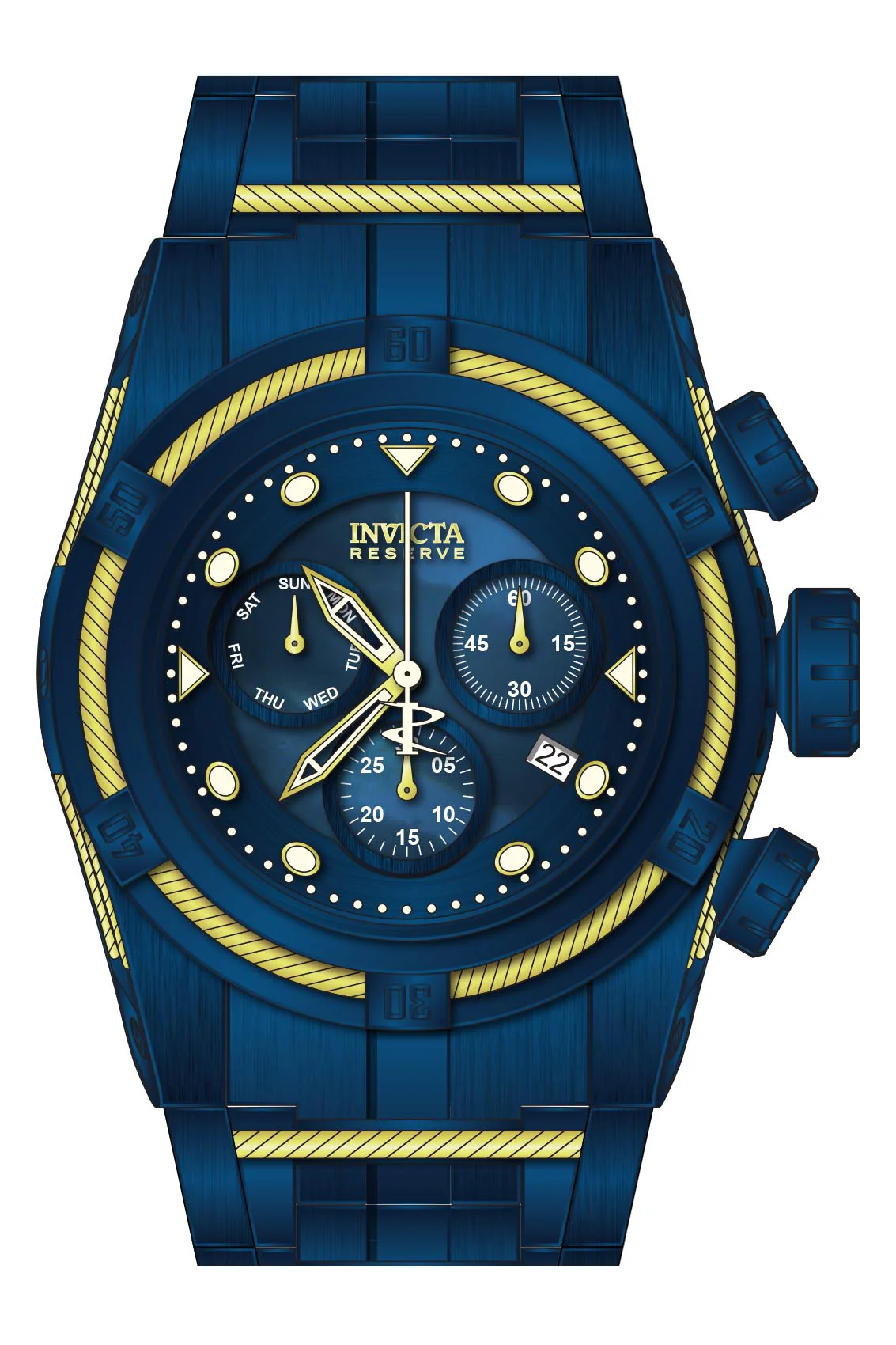 Parts for Invicta Reserve Bolt Zeus Men Blue Label 35323 - Image 2