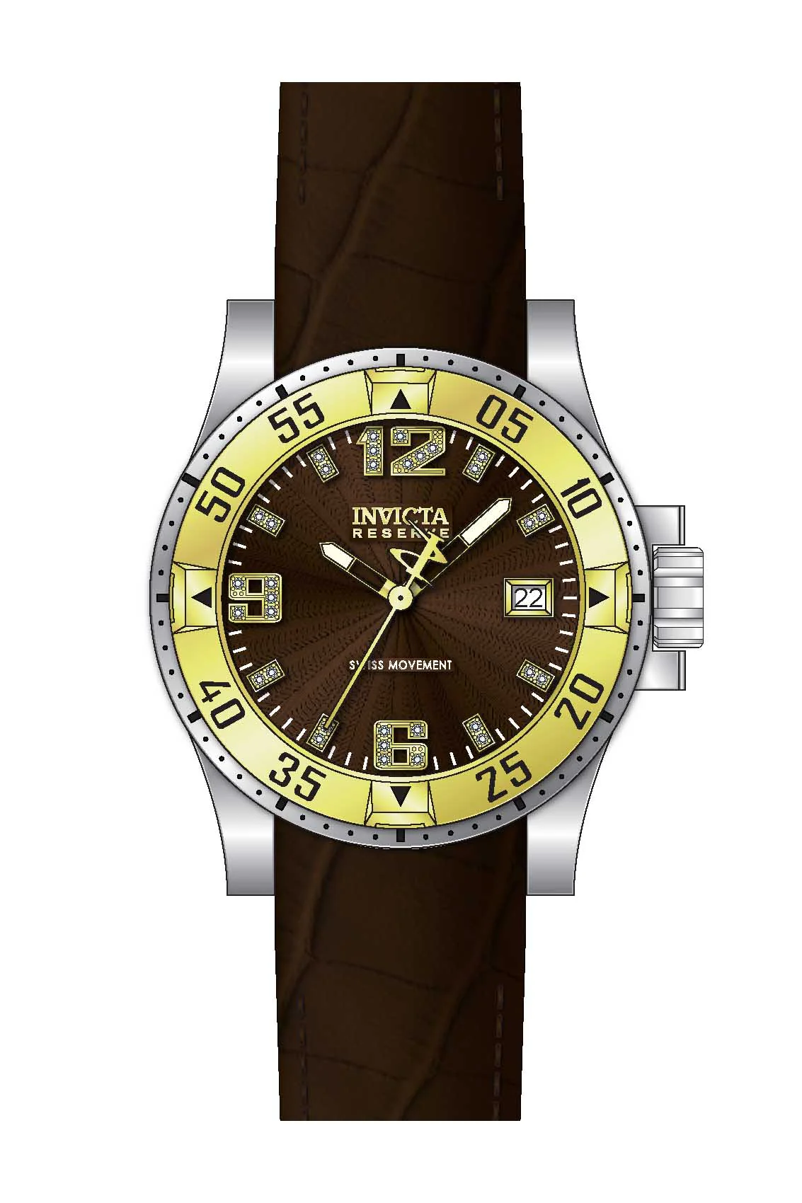 Parts for Invicta Reserve Excursion Lady 42629 - Image 2