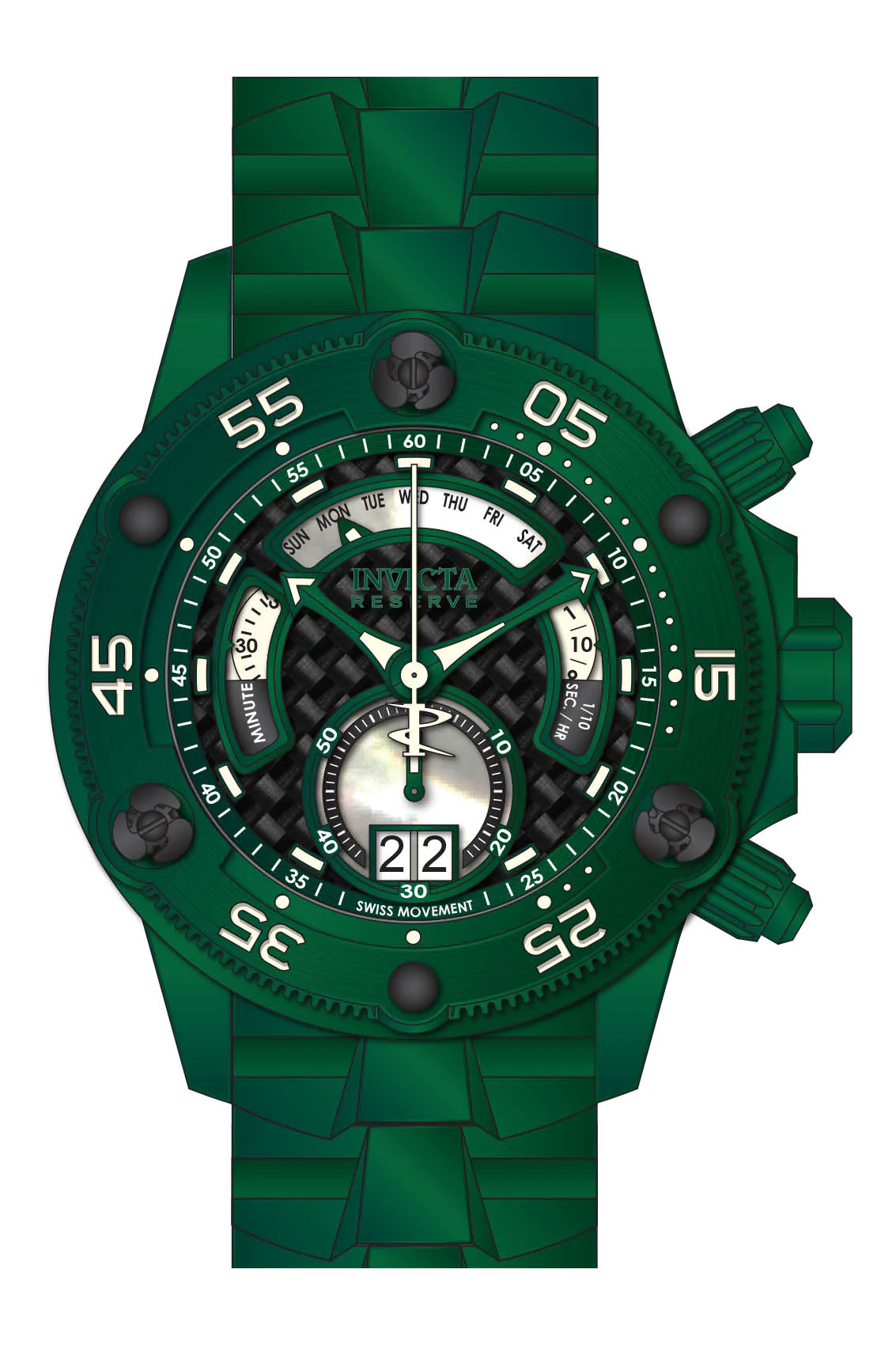 Parts for Invicta Reserve Excursion Men 36010 - Image 2