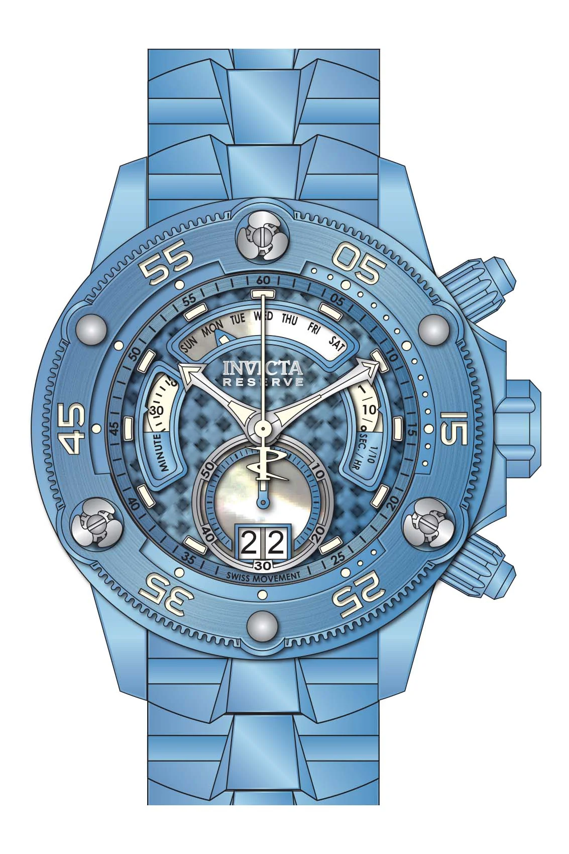 Parts for Invicta Reserve Excursion Men 36011 - Image 2