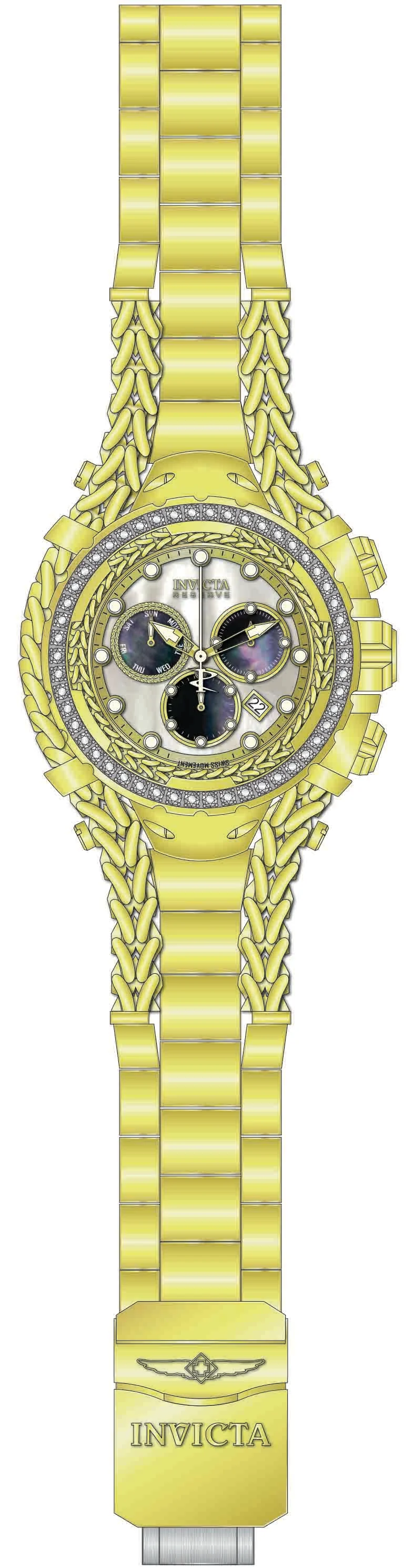 Parts For Invicta Reserve Gladiator Men 51466