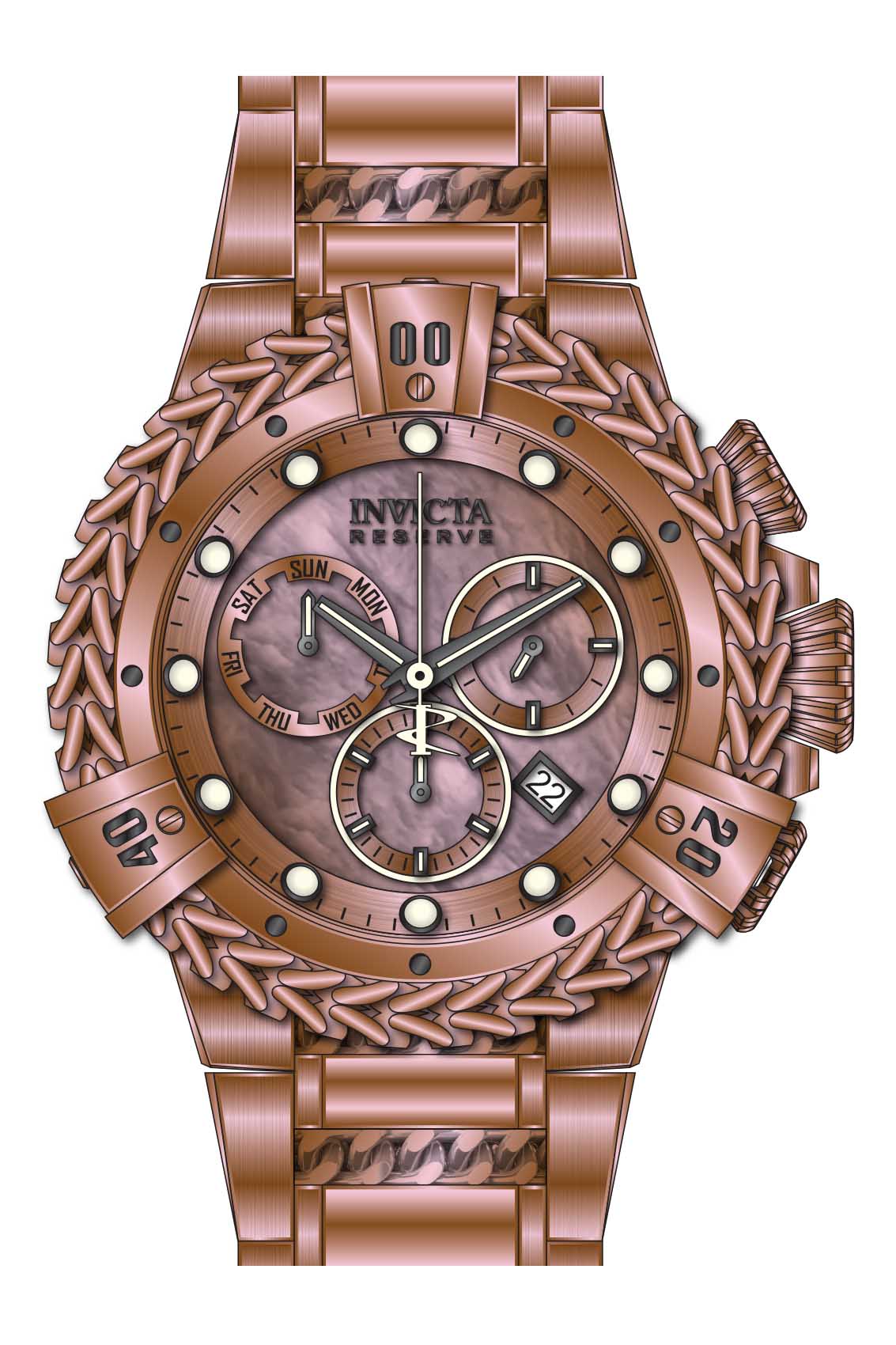 Parts for Invicta Reserve Herc Men 34838 - Image 2