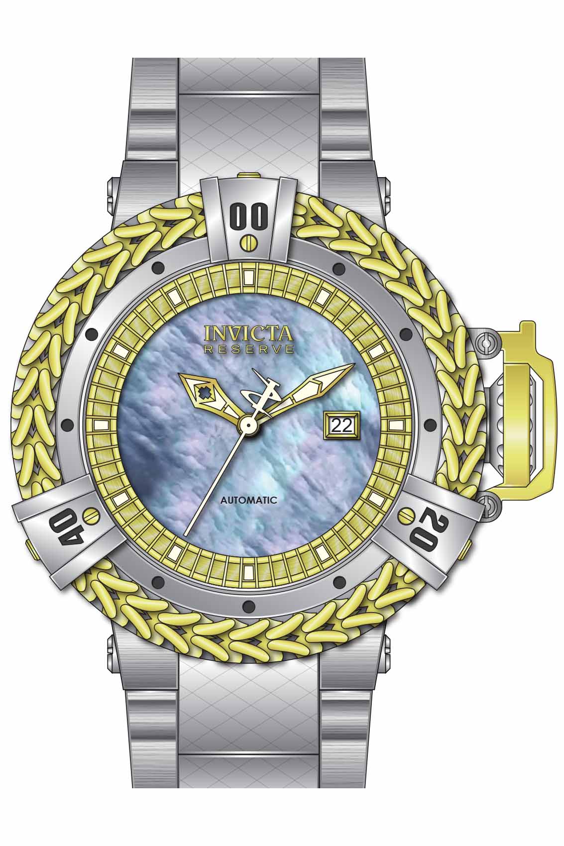 Parts for Invicta Reserve Herc Men 36312 - Image 2