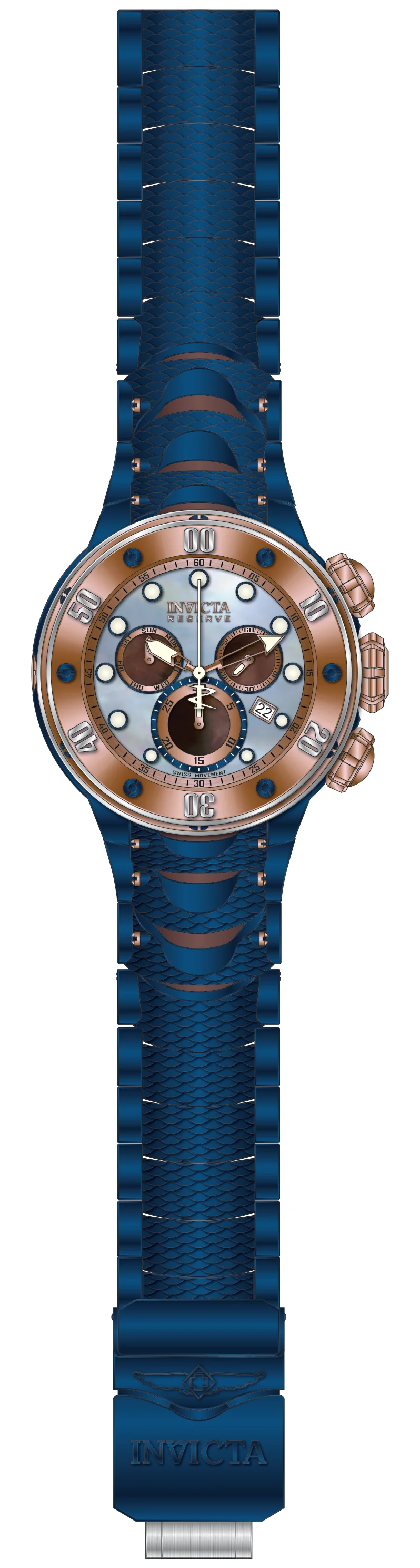 Parts For Invicta Reserve Kraken Men 51574