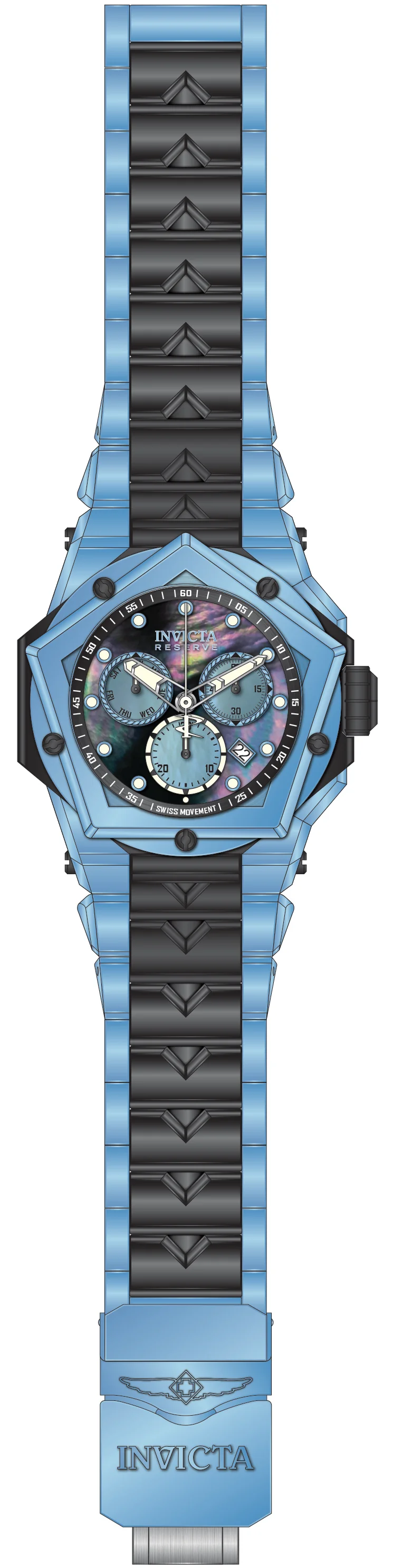 Parts For Invicta Reserve Kraken Men 51606