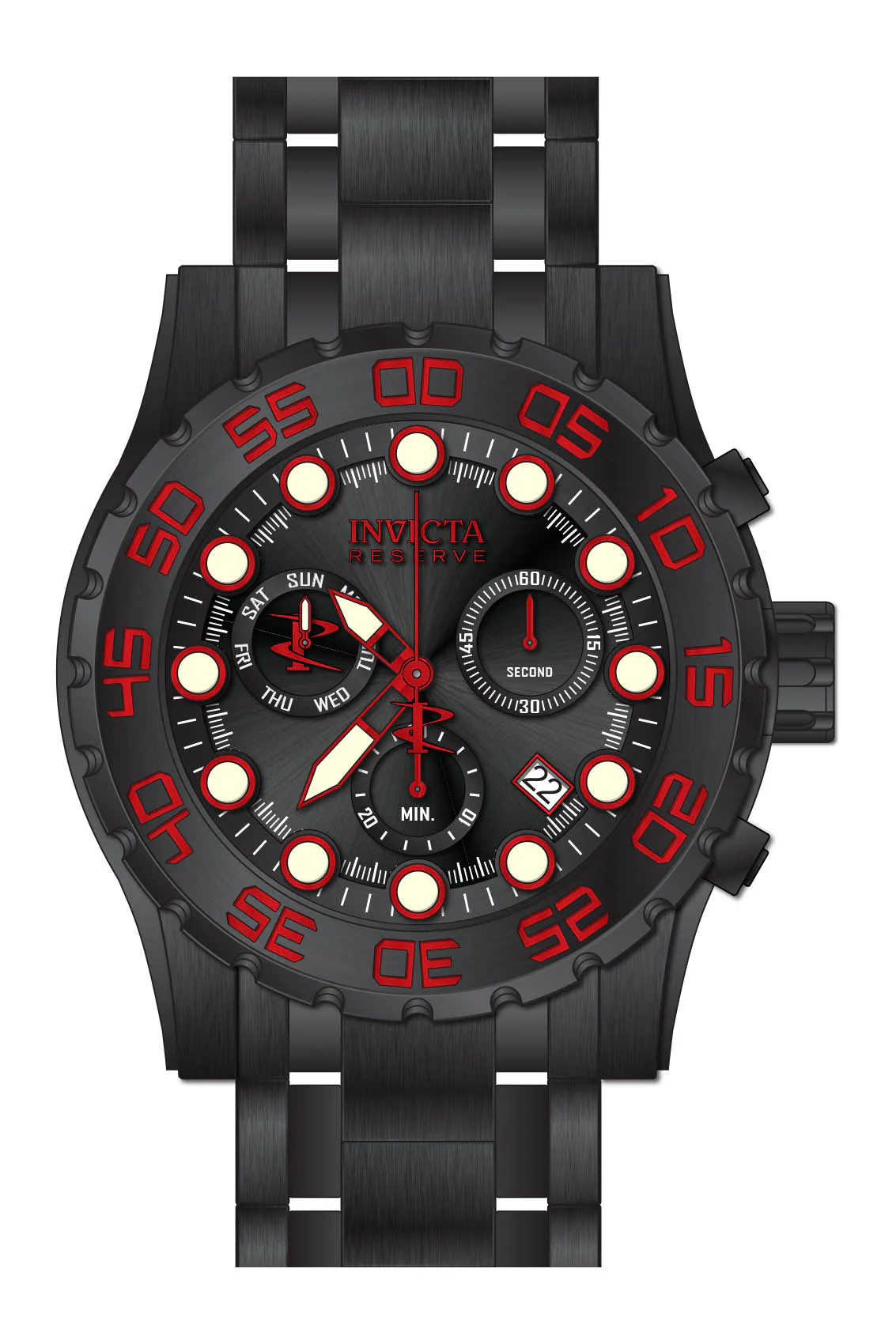 Parts for Invicta Reserve Leviathan Evolution Men Black Label 34173 - Image 2